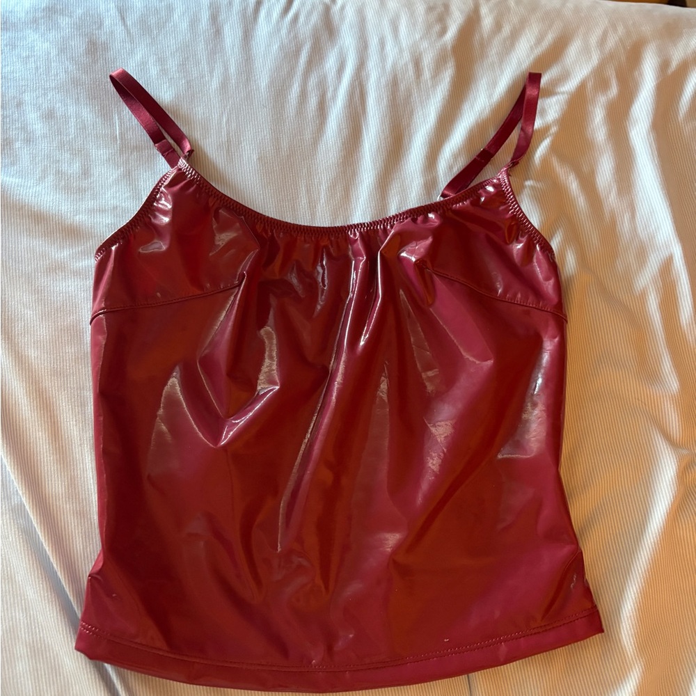 Women's Red Camisole Top